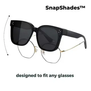 SnapShades™ okulary przeciwsłoneczne nakładane na okulary korekcyjne